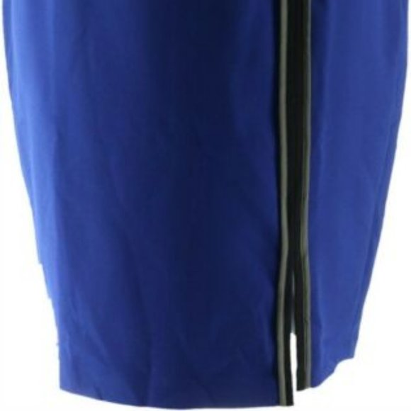 NWT G.I.L.I. COLOR-BLOCK STRIPE PENCIL SKIRT 6 - Picture 5 of 12